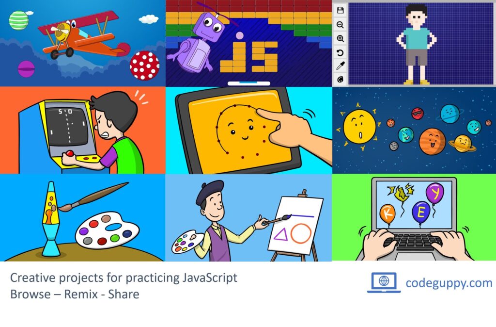 p5.js - article เรียนเขียนโค้ด JavaScript สำหรับเด็ก